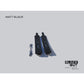 Matt Black - Black Out - Silicone Wrist Cuffs