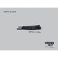 Matt Black - Black Out - Silicone Wrist Cuffs