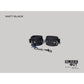 Matt Black - Black Out - Silicone Wrist Cuffs