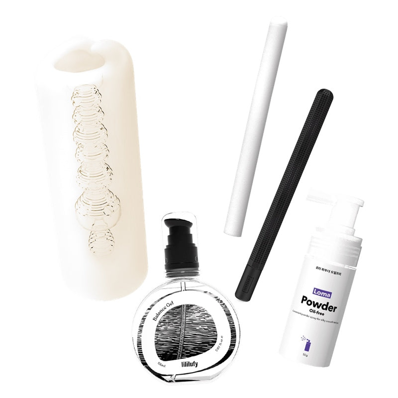 Loma Candle + 2 Drysticks + lililufy Balance Gel + Powder