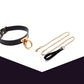 UPKO - Leather Cosplay Choker & Leash
