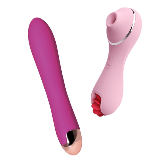 O-Touch Pet + Bendable Rotating Dildo